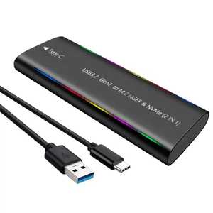 Tipo C RGB USB 3,2 M.2 NVME/NGFF con carcasa Cool Marquee M.2 SSD - Product Image 2