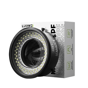 Luowei-Anillo polarizado <span class=keywords><strong>para</strong></span> microscopio, fuente de luz antideslumbrante, anillo de luz, <span class=keywords><strong>calibre</strong></span> 61mm, 64 cuentas LED - Product Image 1