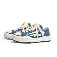 Baskets classiques personnalisées pour hommes, semelle épaisse, tige en jean, semelle intermédiaire EVA fondue, confortables, antidérapantes, légères, chaussures décontractées