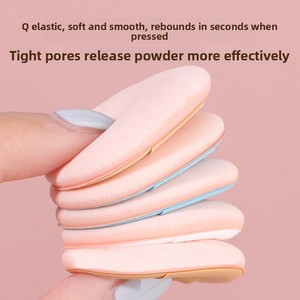 Juego de Esponjas de Maquillaje Coloridas, Rosa y Negro, Esponja Cosmética Suave para Aplicación de Base, Logotipo Personalizado, Marca Privada, Esponja Facial - Product Image 2