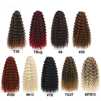 Extensions de cheveux indiens naturels Remy à plumes, 14 pouces, double épaisseur, invisibles, pour crochet, trame simple, micro-liens