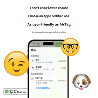 Mini traqueur GPS pour animaux de compagnie avec plate-forme logicielle d'application GPS de haute précision Mini localisateur pour réseau 4G chien chat Animal