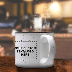 Mug à café personnalisé avec texte et logo sur mesure, tasses en céramique de 13 oz, tasse à thé pour cadeaux, blanc uni - Product Image 5