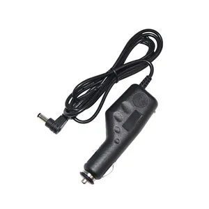 Pemantik rokok mobil kabel isi daya 12V, adaptor listrik pengisi daya ponsel DC 3,5*1.35Mm