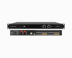 Prosesor <span class=keywords><strong>Audio</strong></span> Digital FHB 8x8 dengan Amplifier Kelas D 2x150W, Mixer Matriks DSP, AEC, AFS, ANC - Product Image 1