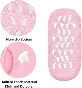 Calcetines hidratantes para pies con forro de <span class=keywords><strong>Gel</strong></span> para dedos de los pies, calcetines hidratantes difusos infundidos para mujeres y hombres - Product Image 6