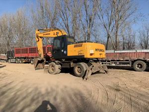 Excavadora de ruedas Hyundai 210W-7 de alta calidad, hecha en Corea del Sur, usada en Shanghai 210, excavadora de - Product Image 4