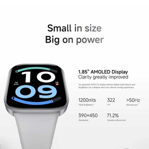 Reloj Inteligente Redmi Watch 6 Active de 41 mm con Pantalla AMOLED, Monitor de Ritmo Cardíaco, Monitor de Sueño, GPS, NFC, Correa de Silicona Unisex - Product Image 1