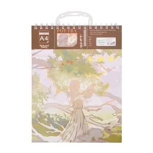 Quaderno a Spirale A4 per Studenti, per <span class=keywords><strong>Disegno</strong></span> e Pittura, Carta per Matite Colorate per Adulti e Bambini - Product Image 5