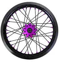 Ensemble de roues Supermoto en alliage d'aluminium anodisé CNC 1.6 19 1.85 16 pouces, moyeu et jante pour moto électrique Surron Light Bee Talaria Sting X3