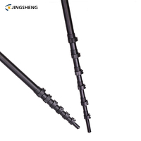Poteau télescopique réglable en fibre de carbone Poteau de stabilisateur en fibre de carbone
