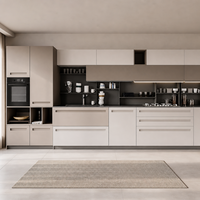 Meubles de cuisine modernes et minimalistes de luxe, solution de mobilier sur mesure pour toute la maison, pour projets résidentiels