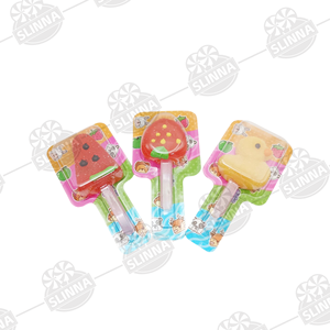 Dulces Halal, Piruletas de Goma con Sabor a Sandía, <span class=keywords><strong>Fresa</strong></span> y Frutas Mixtas, Golosinas Masticables para Niños, Caja de Dulces al por Mayor - Product Image 3