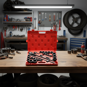 Juego de llaves de impacto de 27 piezas SAE 7/8 a 2 pulgadas métricas de 22 a 50 mm 3/4 pulgadas para vehículos pesados - Product Image 2