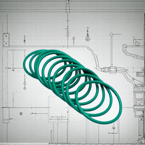 शेबो 2.62 आंतरिक व्यास 1.24 2.06 2.84 3.63 4.42 5.23 6.02 7.59 9.19 हरे fkm o रिंग सील - Product Image 1