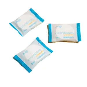 Nonwoven Compressed Towels Portable Disposable Compressed viscose Towel For Spa