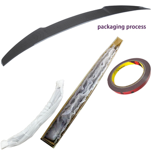 For A3 S3 RS3 8V V Style Real Carbon Fiber Material Rear Spoiler Trunk Wing 2013-2020 - Product Image 6