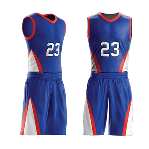 Conjunto de Uniforme de Baloncesto de Última Tendencia, Transpirable, 100% Poliéster, Anti-UV, Personalizado con el Logotipo del Equipo, Pantalones Cortos y Camiseta, Tallas Grandes - Product Image 4