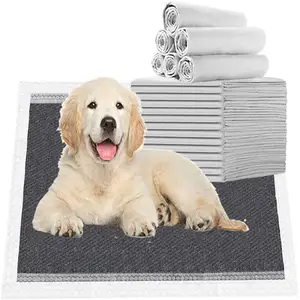 Almohadillas Ultra absorbentes de 5 capas para perros, a prueba de fugas, de carbono, para entrenamiento de cachorros, de secado rápido