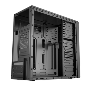 Snowman Đen Thép tấm máy tính khung gầm tủ trường hợp thiết kế mới PC Gamer mATX Mini <span class=keywords><strong>ITX</strong></span> giữa tháp Máy tính để bàn kính bên Bảng điều khiển - Product Image 6