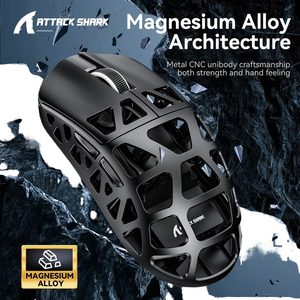 Tấn công cá mập R3 hợp kim magiê đục lỗ Chuột 3395 hiệu suất cao 8K Hz 26,000 ddpi có thể sạc lại Chuột chơi game - Product Image 5