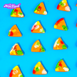 Etiqueta privada Caramelo con sabor a fruta Colores naturales <span class=keywords><strong>Pizza</strong></span> gomosa liofilizada en embalaje pequeño con larga vida útil - Product Image 2