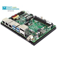 Carte mère Jetway JNF531R-3160 3,5 pouces SBC Intel Braswell N3160 1xDDR3L 2xEthernet 6xCOM 4xUSB3.0 2xUSB2.0 HDI DP LVDS 9~36V DC