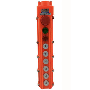 Baoding CLD-62BH 66BH Crane <b>Push</b> <b>Button</b> <b>Switch</b> 5-13 Keys Waterproof For Electric Cranes - Product Image 1