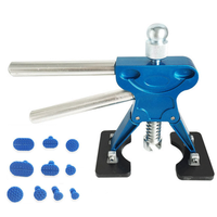 Kit d'outils de réparation automobile de haute qualité pour débosselage de carrosserie, comprenant marteau à inertie, marteau à tête réversible, languettes de collage et ventouses, avec support OEM personnalisé
