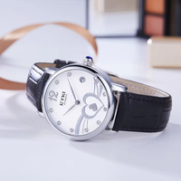 Montre Femme Marque EYKI 2024 Automatique Cuir Lady Watch montres de luxe Mécanique Femmes Montres Élégantes