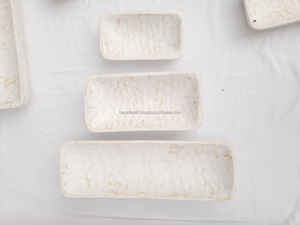 ชามแป้งไม้ธรรมชาติเป็นมิตรต่อสิ่งแวดล้อมสำหรับบ้านโรงแรมร้านอาหารสำหรับงานปาร์ตี้ผลไม้เพื่อความบันเทิงแก่แขก - Product Image 3