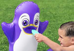 Jouets de piscine gonflables en PVC pour enfants Bestway Summer Garden Water Park Polar Pals Play Center, outils et accessoires de piscine - Product Image 5