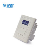 Sakelar Timer Terprogram 2-Kabel Daya Tinggi 2000W, Pengontrol Siklus Digital 220-240V AC, Pengaturan Multi-Period untuk Beban Tunggal