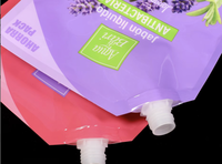 Sachets personnalisés imprimés résistants à la chaleur 150ml-300ml en aluminium biodégradable laminé, étanches, refermables et anti-humidité