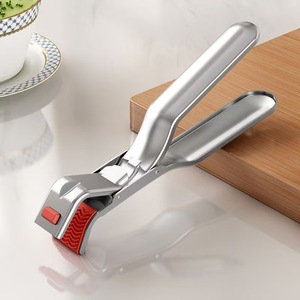 ที่คีบสแตนเลสป้องกันการลวก ไม่ลื่น สำหรับจาน ชาม ถาดอบ ถาดนึ่ง - Product Image 5