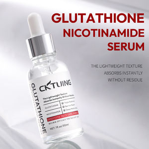 Suero Facial Aclarante OEM para Corregir Manchas Oscuras con Ácido Hialurónico, Niacinamida y Glutatión para Blanquear la Piel - Product Image 2