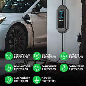 Nuevo Cargador Portátil FLYING de 32A Monofásico para Vehículos Eléctricos, Estación de Carga de 7KW para Vehículos Híbridos Enchufables Tipo 2 - Product Image 5