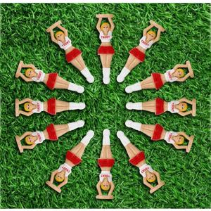 Tee de <span class=keywords><strong>Golf</strong></span> con Figura de Mujer, Creativo y Novedoso, de Plástico, Elegante - Product Image 4