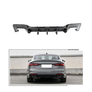 แผ่นกระจายกันชนท้ายรถยนต์ S5คาร์บอนไฟเบอร์สำหรับ <span class=keywords><strong>Audi</strong></span> S5 B9 <span class=keywords><strong>A5</strong></span> Sline Sportback 4ประตู2020 2021 - Product Image 3