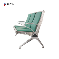 Chaise d'attente de haute qualité fournisseur sièges pour aéroport banc d'attente chinois en mousse PU publique pour hôpital métal