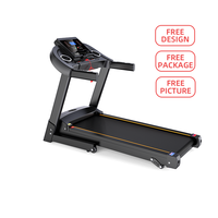 Tapis roulant électrique pliant commercial populaire équipement de gymnastique de forme physique Machine en cours d'exécution tapis roulant à usage domestique fabrique