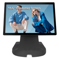Pantalla táctil para sistema POS 10 pulgadas 15 pulgadas Android Tablet operar cliente pantalla caja registradora restaurante sin aplicación orden quiosco