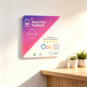 Portachiavi RFID Mini Personalizzato con Chip NFC 213 215 216 da 13,56 MHz, Carta Impermeabile in Resina Epossidica per Biglietti da Visita, Hotel e Pagamenti - Product Image 2
