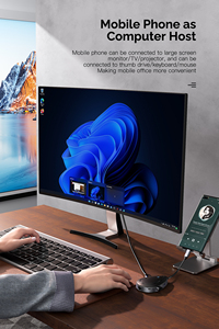 Estación de acoplamiento 7 en 1, hub usb c con 1000Mbps para Windows, PC, Mac, portátil, novedad - Product Image 6