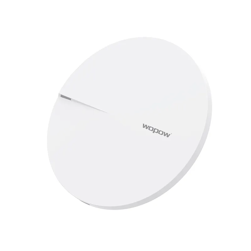 Wopow Wireless Charger 15W material 94V0 Anti-fire PC 30mins charging 50% power