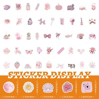 100 pegatinas decorativas de PVC impermeables con dibujos animados Vsco para laptop, equipaje, cuaderno, teléfono, botella, taza, bicicleta