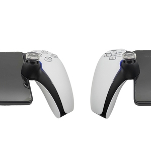 1 Par de Tapas para Joystick de PS <span class=keywords><strong>Portal</strong></span>, Funda Protectora de Silicona Líquida Transparente para Control de Juegos, Tapas para Joystick con Agarre para el Pulgar para PS5 - Product Image 5