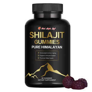 Caramelle Gommose di Shilajit con Ashwagandha e Magnesio |   Estratto di Shilajit e Ashwagandha per Supporto Energetico e Vitalità |   60 caramelle gommose - Product Image 1