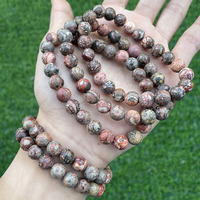 Pulseras de Piedras Naturales al por Mayor, Pulseras de Cristal Curativas para Mujeres y Hombres, Joyería de Moda, Tamaños 6mm y 8mm