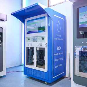 Distributeur d'eau à double sortie haute efficacité, kiosque pour deux personnes utilisant simultanément, station de remplissage rapide d'eau RO - Product Image 3